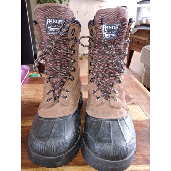 Ranger Men's Boots with Dupont Thermolite Insoles Size 9 - Picture 1 of 5